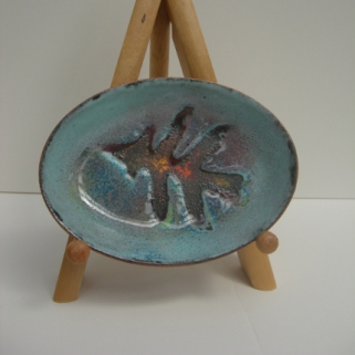 Turquoise Oak dish